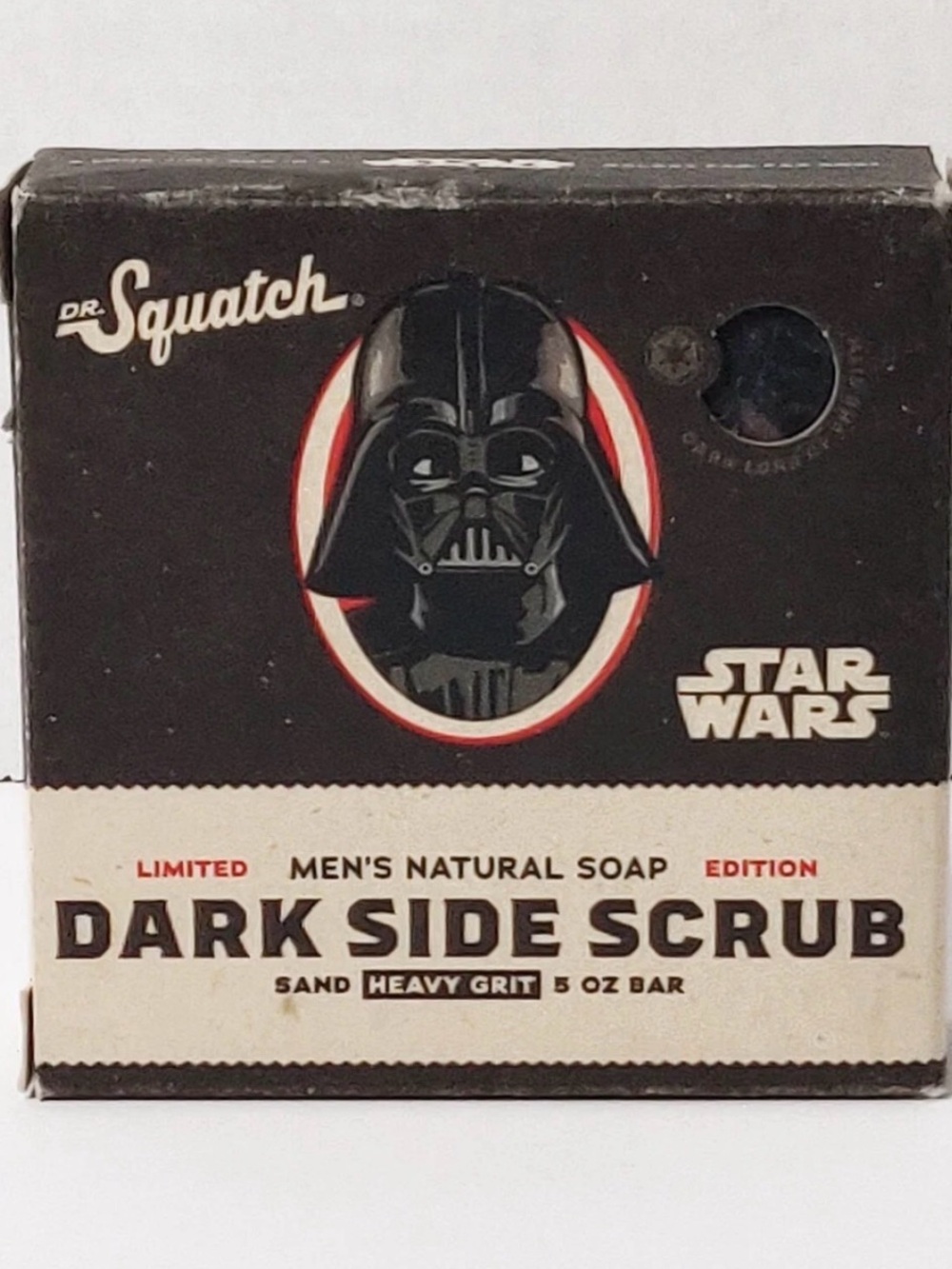 Dr. Squatch Star Wars Dark Side Scrub Men's Natural Soap